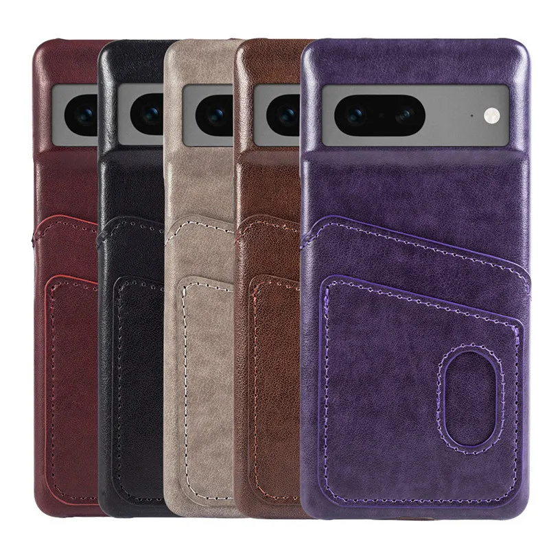 Мягкий кожаный чехол для Google Pixel 7 Pro 6 Pro 6A 5A 4A