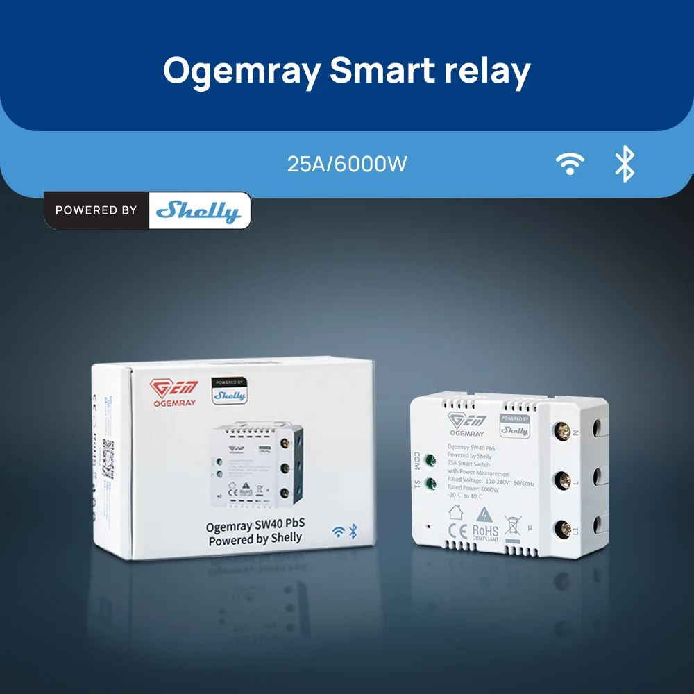 

Shelly Smart Relay 25A