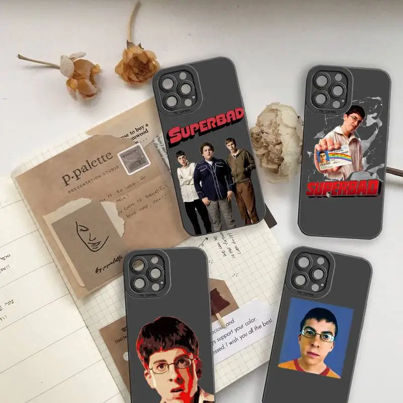 

Mclovin - Superbad comedy movie Phone Case For iPhone 13 12 11 Pro MAX Mini X XS XR 7 8 Plus Camera Lens Liquid Silicone