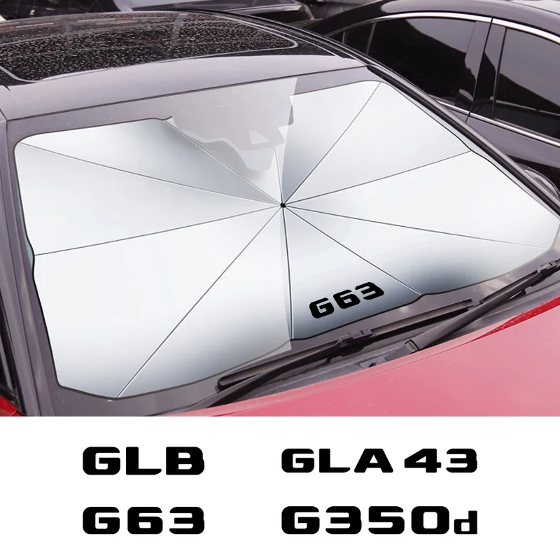 

Foldable Car Sunshade Umbrella For Mercedes Benz G63 G350d G500 GLA GLA43 GLB GLC GLC43 GLE GLK GLE GLS 63 Car Accessories