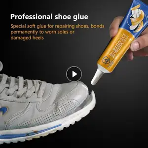 Shoe Repair Waterproof Glue Professional Grade Instant Sealant Worn Shoe Glue Adhesive Tube Fix Sole in USA (United States)