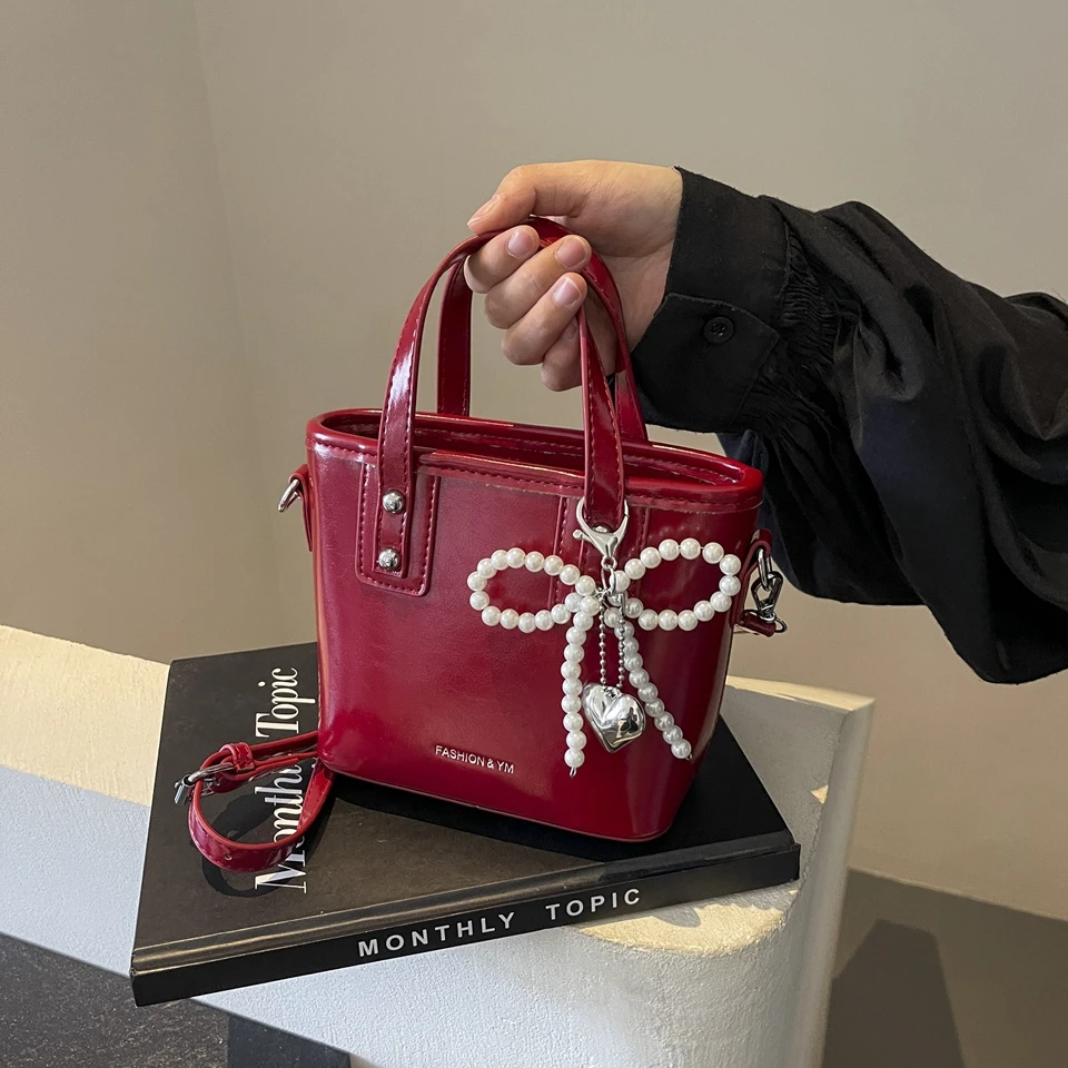 YOUDEYISI Премиум Глянцевая женская сумка 2024 новая через плечо