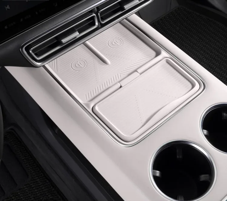 

Для Li Lixiang L7 L8 L9 2022 2023 2024 Автомобильный беспроводной силиконовый держатель для хранения, противоскользящая накладка, автоаксессуары Lixiang