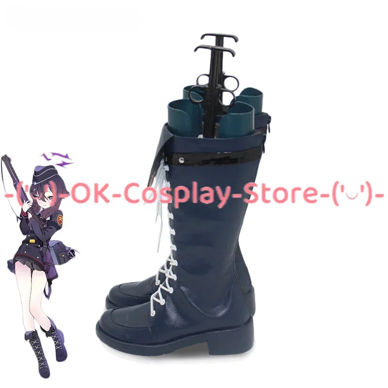 Обувь для косплея Haruka с голубым архивом женская обувь Хэллоуина реквизит