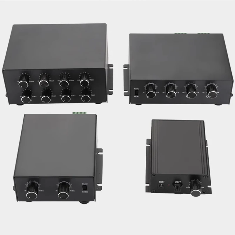 24 В аналоговый контроллер источника света CCD-система Источник освещения 1/2 канала