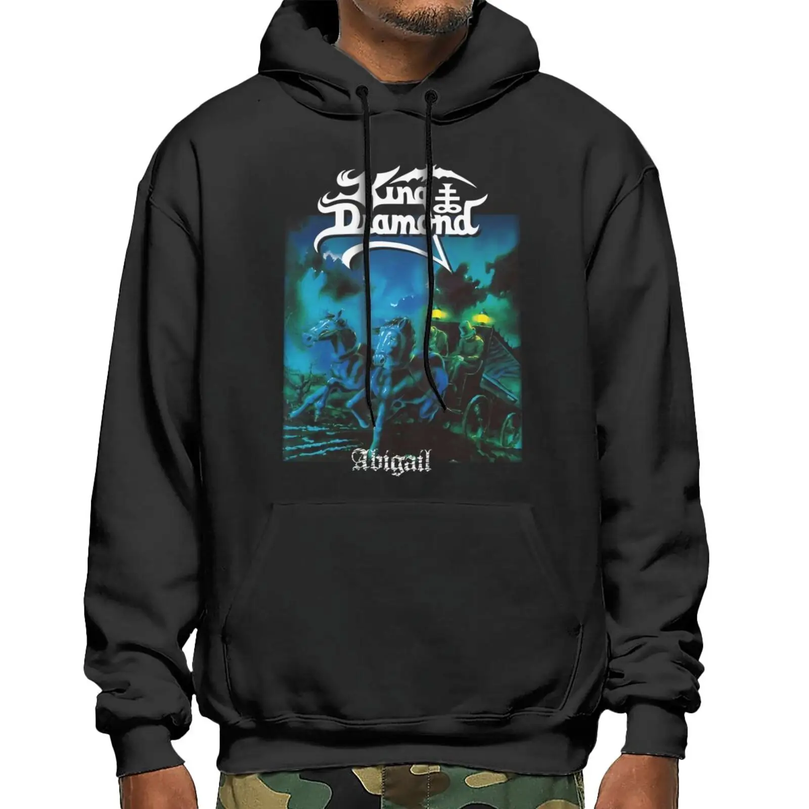 

King Diamond Abigail Heavy Metal Band Sweatshirts Hoodies Tracksuit Pullover Woman Sweatshirts Oversize Sweatshirt Hoodies Man