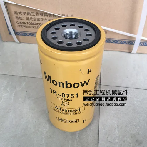 Детали экскаватора Дизельный фильтрующий элемент захват в сборе 1R-0751 Фитинги