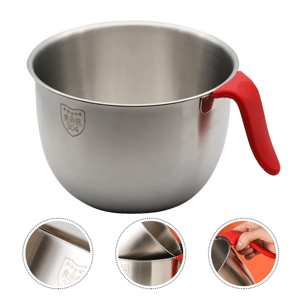 

Bowl Mixing Bowlsstainless Steel Salad Metal Egg Storagebeating Dough Serving Baking Container Cream Prep Cooking Kitchen