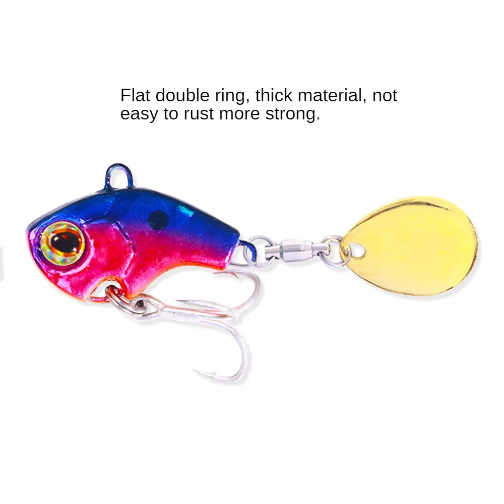 

Rotating Metal VIB Vibration Bait Spinner Spoon Fishing Lures 7g 10g 20g Jigs Trout Winter Fishing Hard Baits Tackle Pesca