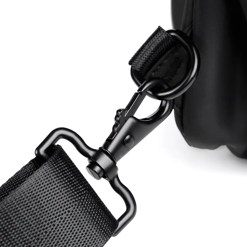 Men's Simple Casual Nylon Single Shoulder Bag Waterproof Fashion Men and Women Through Diagonal Chest Bag