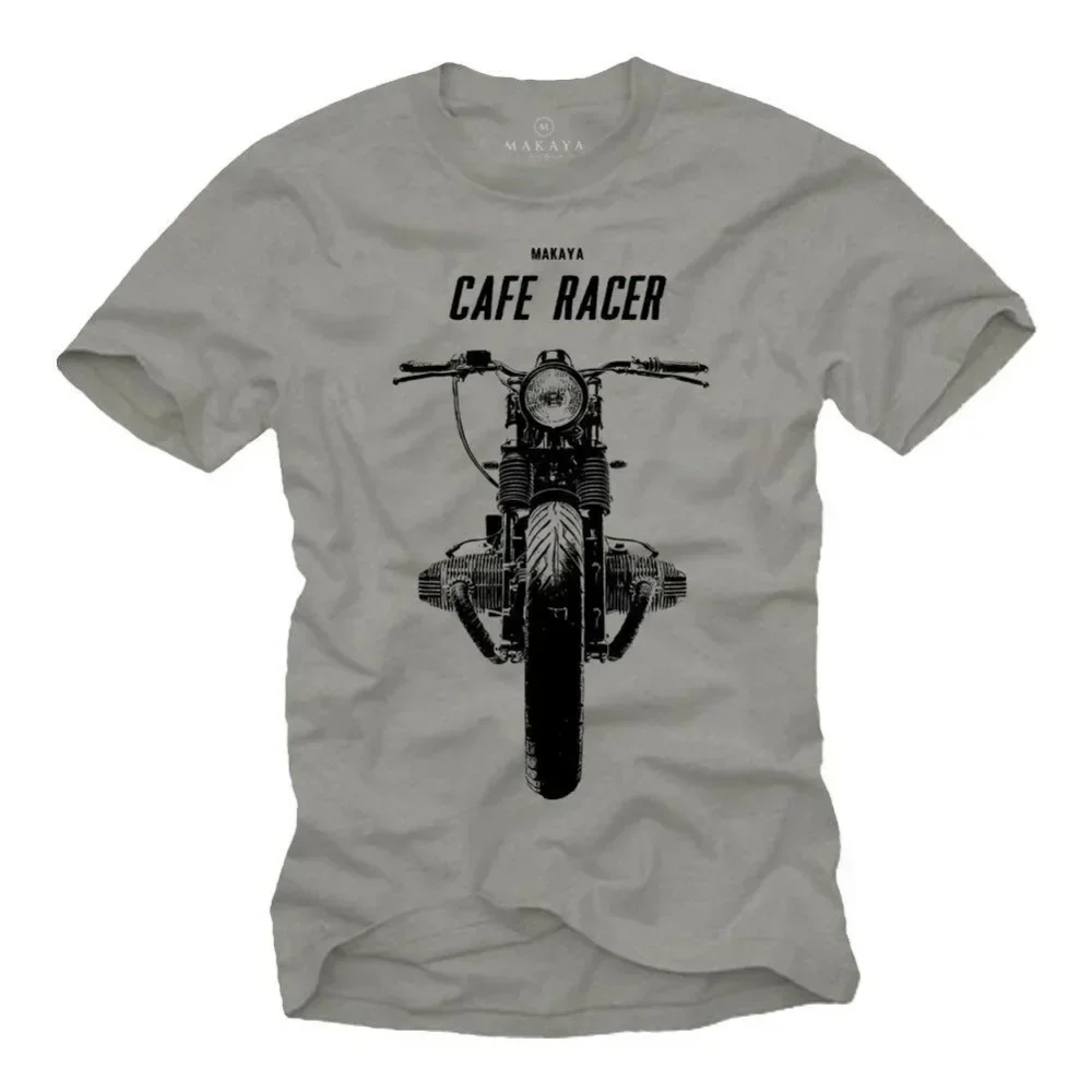 Мужская рубашка в стиле рокабилли и кафе-рейсер, модель Twin Bobber, новинка 2019 года, модный принт, короткий рукав, индивидуальный пошив. (art.: 3920db7f2e1e9) - 3920db7f2e1e9