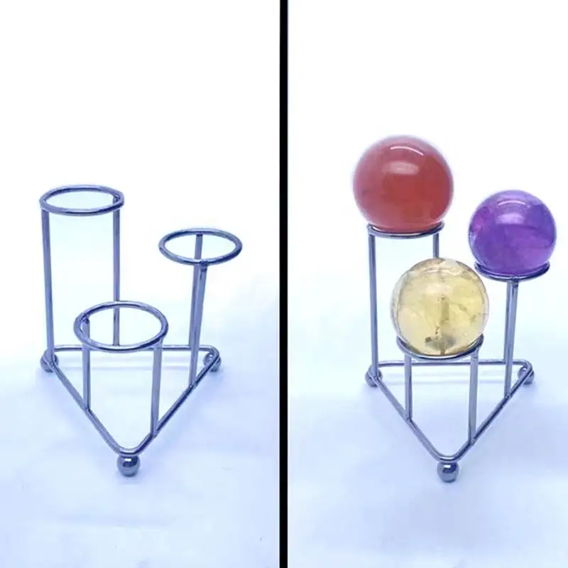 

Цельная деталь, Искусственный хрустальный шар, Хрустальные Яйца, Кварцевая подставка, металлический держатель для сферы, разноцветный хрустальный шар, база дисплея