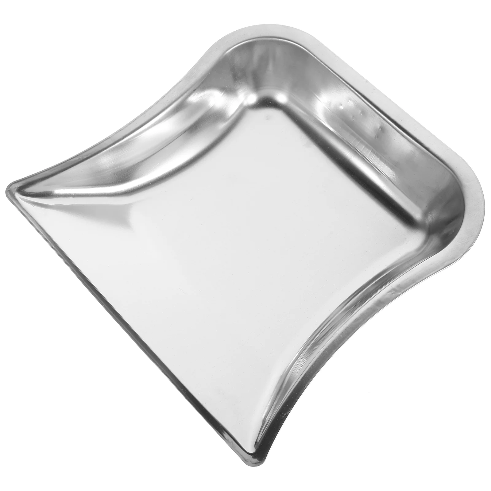 

Dustpan Trash Garbage Cleaning Stainlessofficeconvenient Home Portable Scoop Steel Desktop Handheld Practical Creative