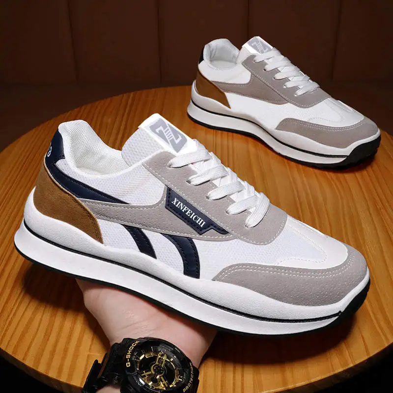 

Number 42 Urban Sneakers Man Durable Outsole Casual Leatherette Shoes Fitness Fashion Man Canvas Shoes Shock Man Loafers Tennis