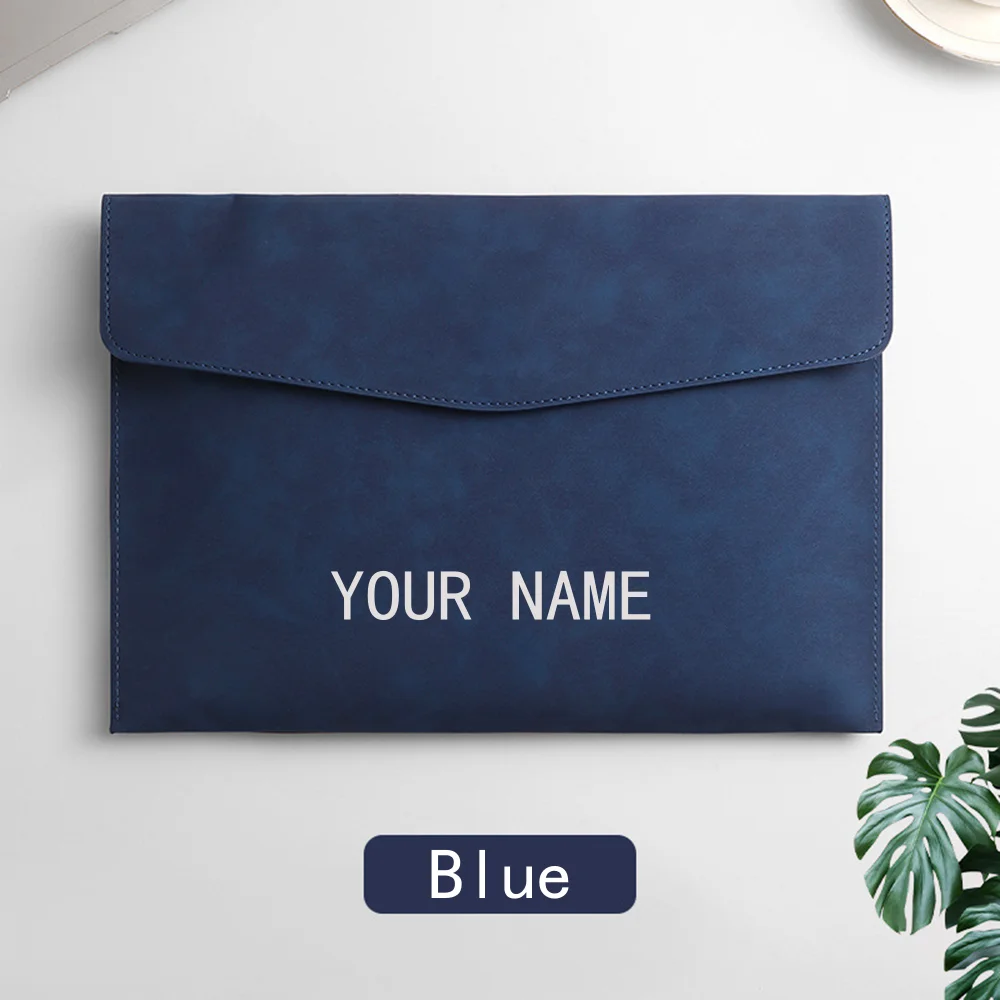 

Персонализированная кожаная папка А4 Exclusive Custom Store