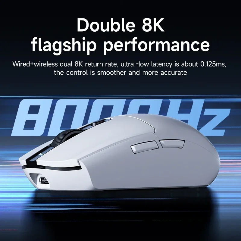 Беспроводная мышь серии G3 3 режима Paw3395 8K возврат низкая задержка длинный