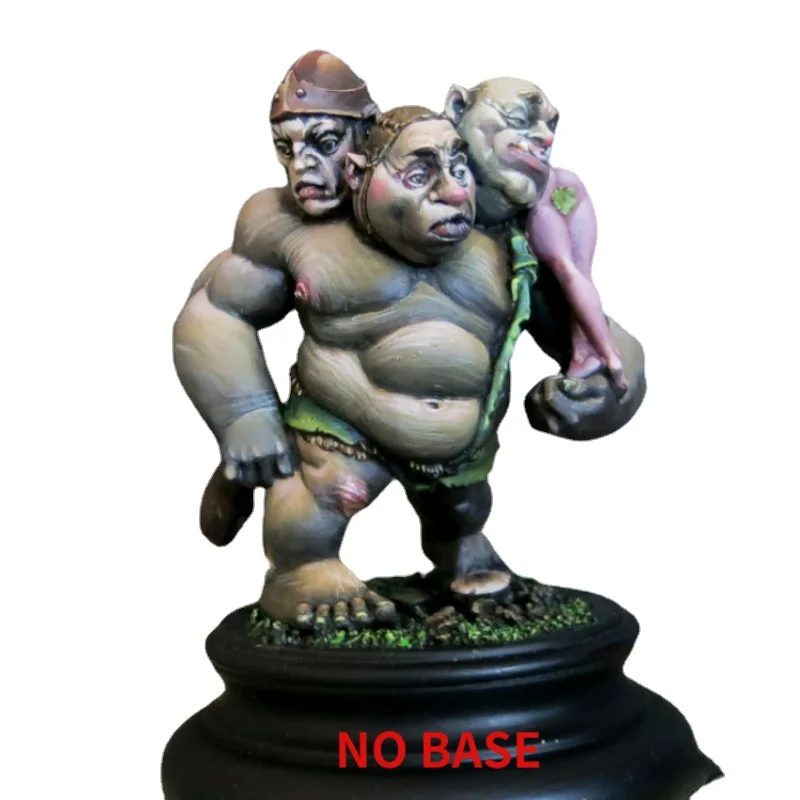 

70mm Resin Figure Model Kit Three-Head Weirdo Haklass Unassembled Unpainted Model Free Shipping