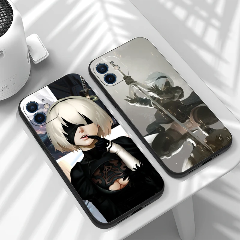 

Funda Phone Case For iPhone 11 13 12 Pro Max 12 13 Mini X XR XS MAX SE 2020 7 8 6s Plus Celular Shockproof Shell Black Carcasa
