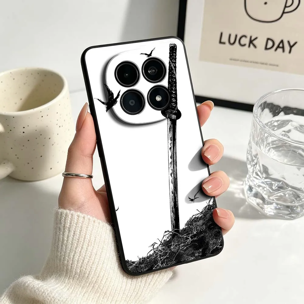 Фото Новый чехол для телефона Vagabond Samurai для Xiaomi Mi Poco X8 X7 X6 X5 X4 X3 M8 M7 M6 M5 F8 F7 F5 Pro 4G 5G, черный, мягкий чехол №4