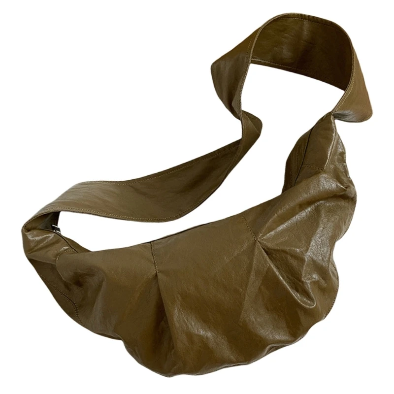 Элегантная женская сумка через плечо большая вместительная для пельменей из