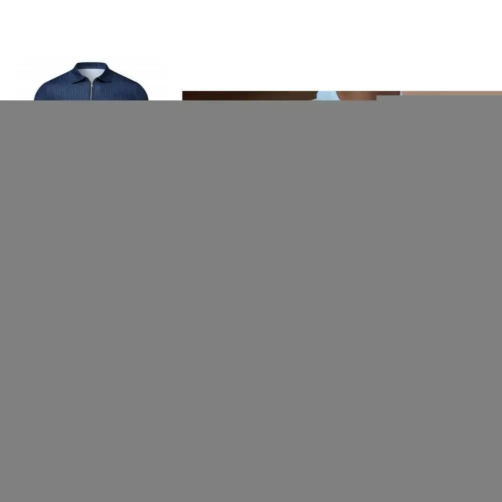 

Simple Chic Slim Striped Print Male Shirt Comfortable Summer Shirt Handsome for Dating