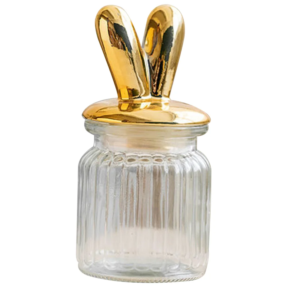 

Adorable Large-capacity Delicate Transparent Jar Loose Tea Container Compact Canister Jar