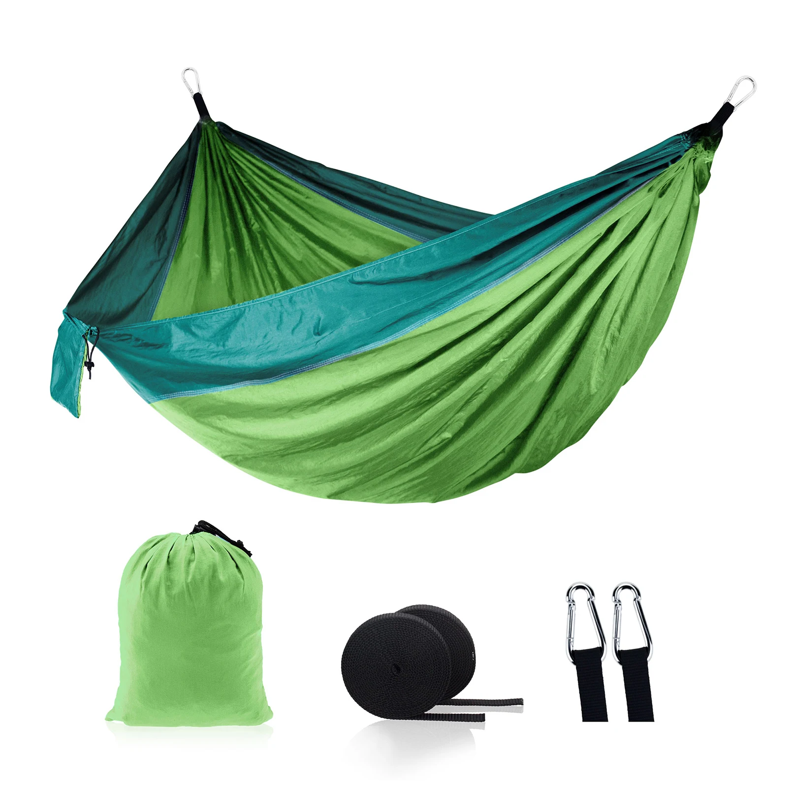 

Double Person Hiking Outdoor Sports Wear Resistant With Tree Straps Sleeping Portable Camping Hammock Lightweight Thickened
