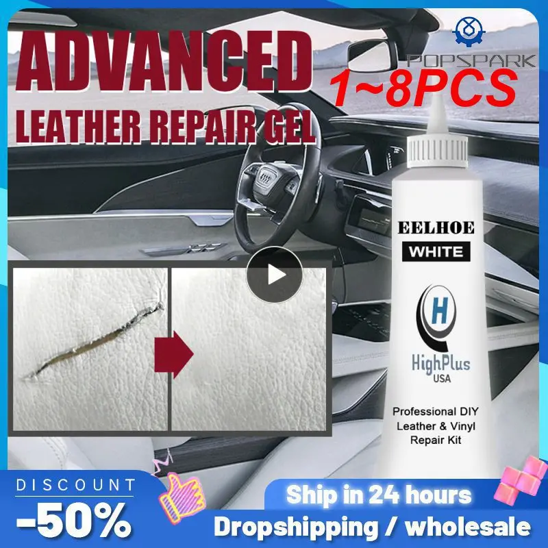 

1 ~ 8 шт., цветная паста для быстрого ремонта автомобильной кожи