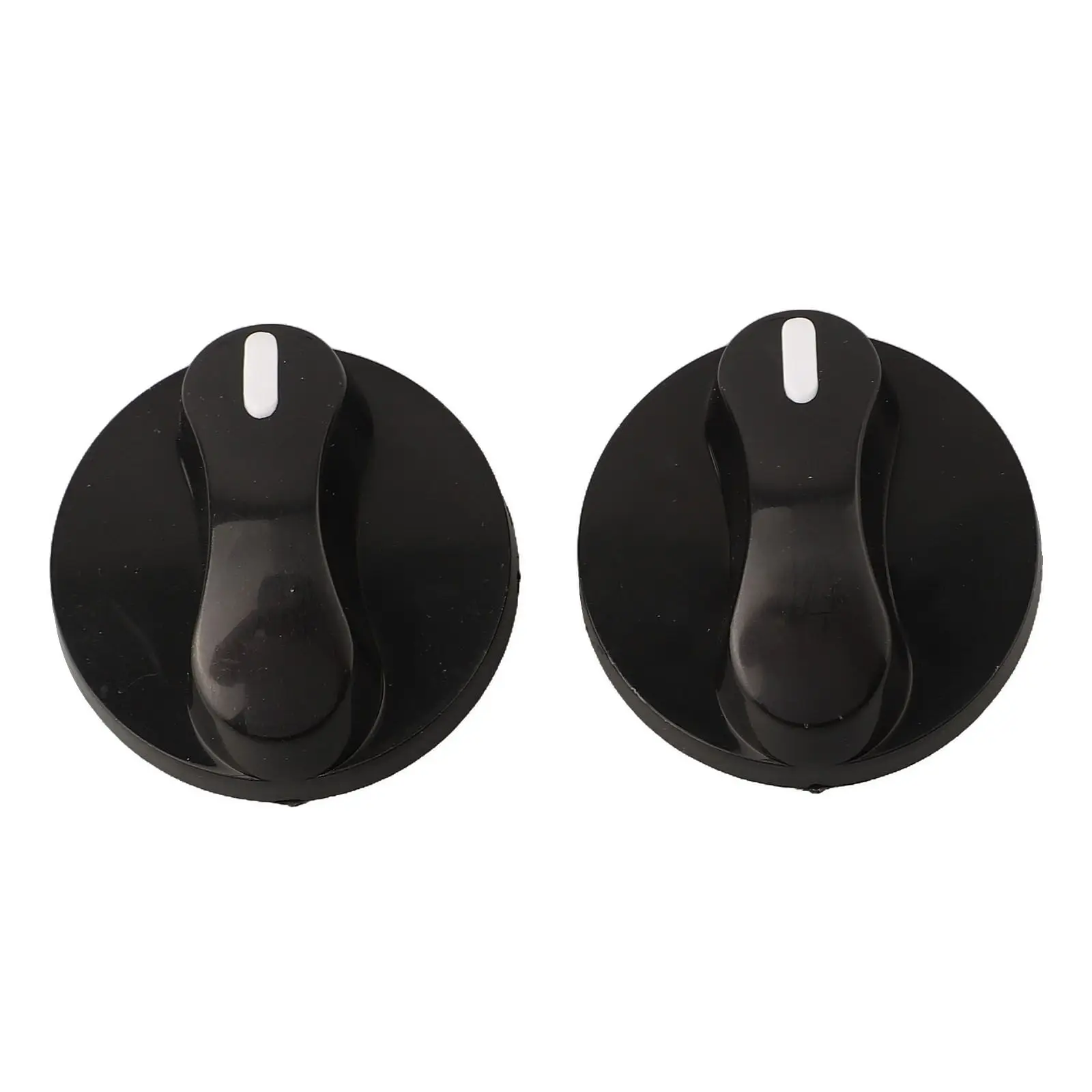 2 Pack High Quality Alloy Gas Stove Rotary Switch Knob Set Kitchen Burner Oven Parts Handle Replacement Button Cooker 8mm