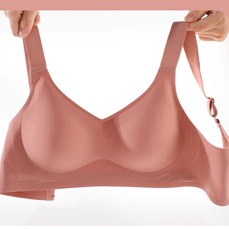 Women Bra Sexy Backless Lingerie Comfortable Seamless Underwear Wireless Push Up Bras Womens Sports Fitness Bralette Brasieres