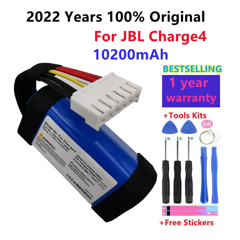 

2022 Оригинальный Новый Сменный аккумулятор для JBL Charge 4 10200 мАч для JBL Charge 4 IID998 высококачественные батареи с инструментами