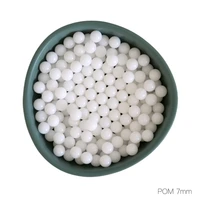 7mm delrin polyoxymethylene pom celcon solid plastic balls for ball valves and bearings
