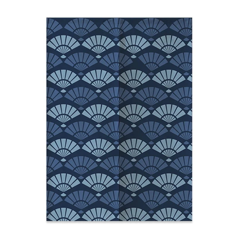 Японские волнистые вишневые дверные занавески Fuji перегородка для кухни