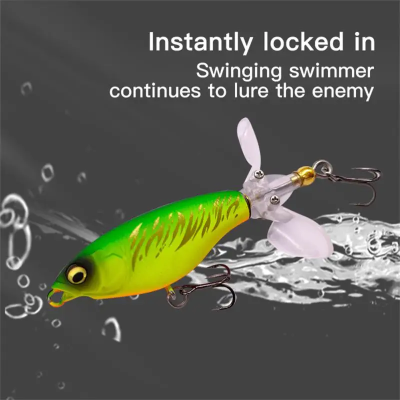 

Anti-rust Unique Bionic Bait Huge Fishing Accessories Fake Bait Fish Bait High Quality Artificial Propeller Lure Roll-resistant