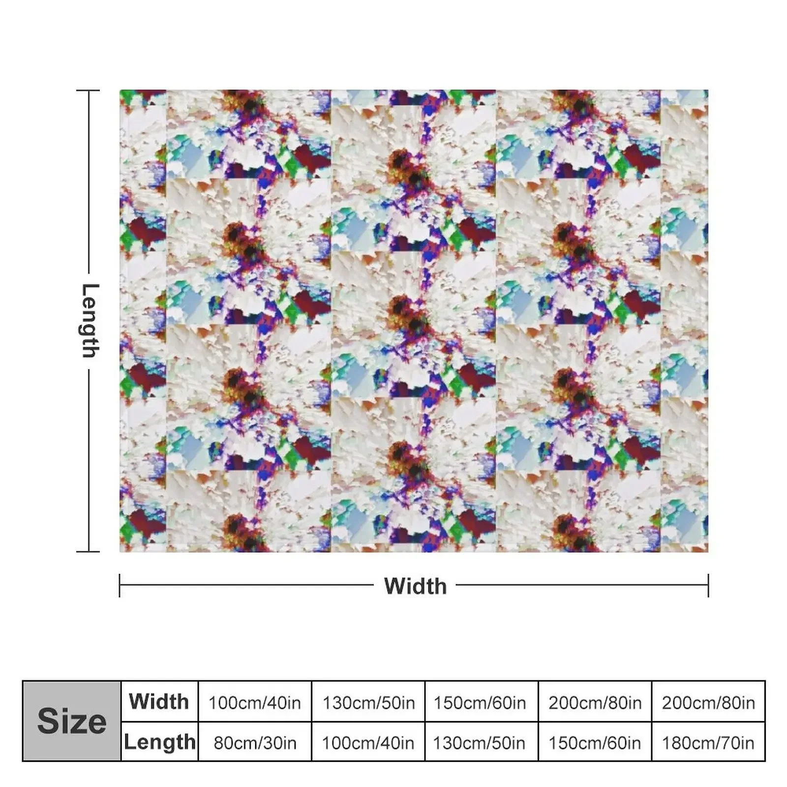 Абстрактное безумие: Zow Плед Пушистые гигантские одеяла для дивана