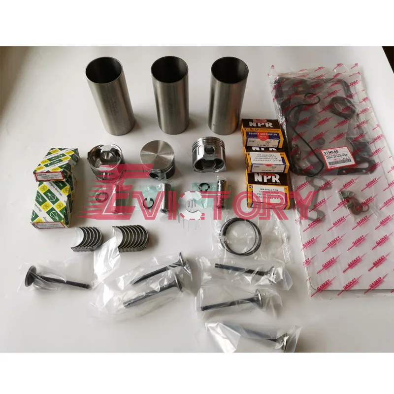 Для экскаватора Yanmar 3TNV68 комплект для ремонта + руководства vlaves