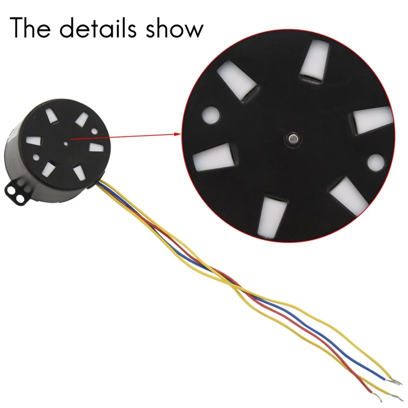 50Ktyz AC220 в 10 Вт 0 5 А 2 об/мин постоянный магнит синхронный двигатель редуктор