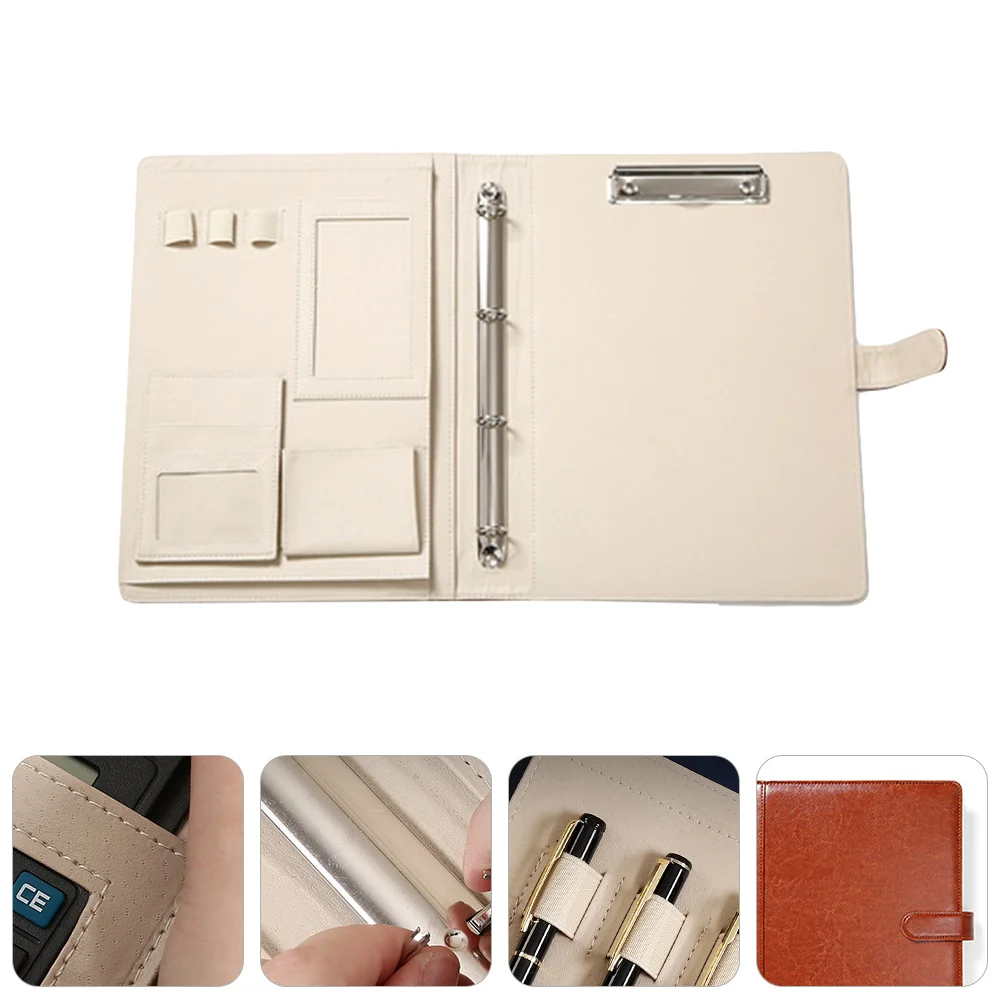 

Multipurpose Binder Professional Notebook Document Folder Office File Expanding
