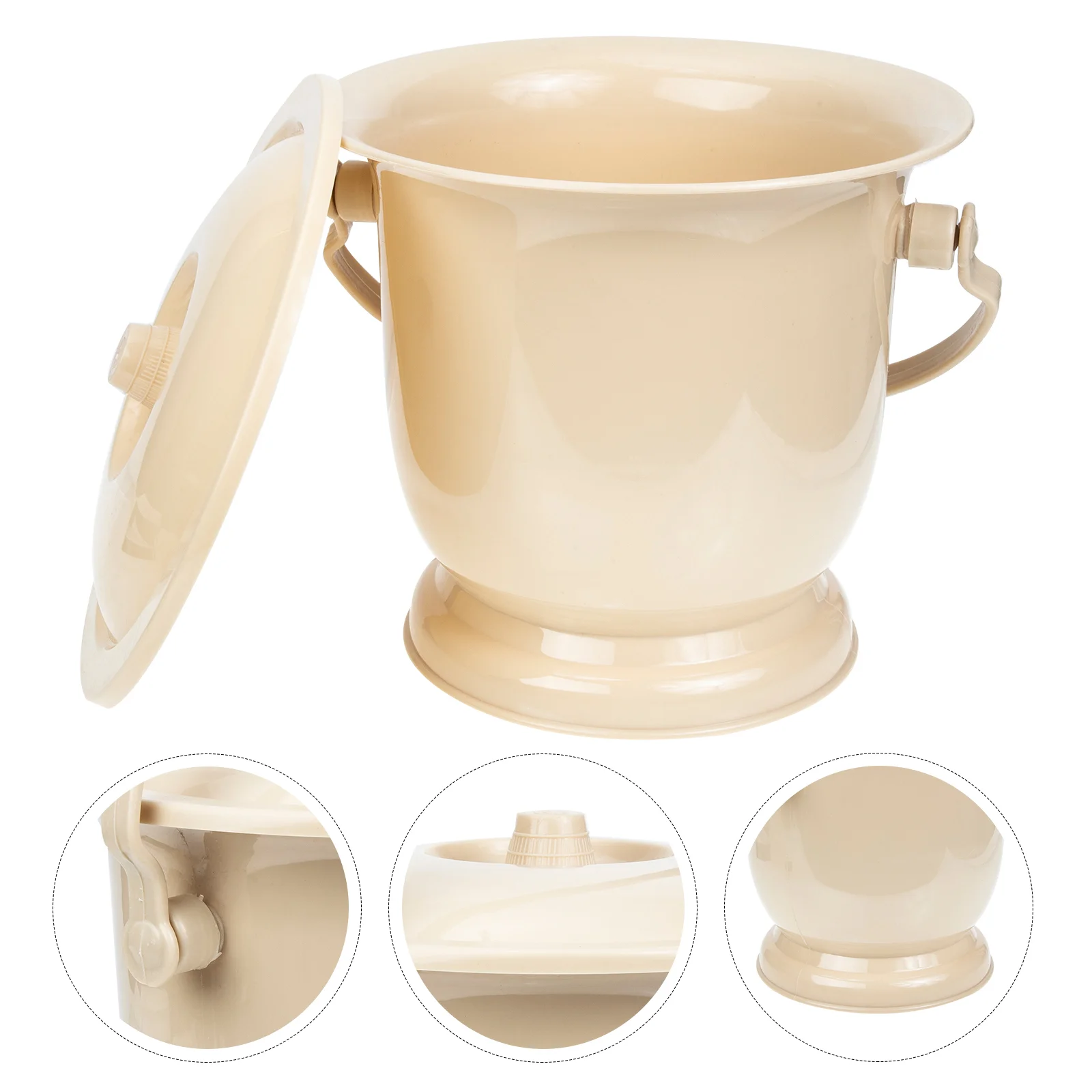 

Pot Urine Urinal Bucket Chamber Pee Potty Portable Spittoon Toilet Home Practical Bottle Bedpan Bedside Travel Bed Nightpots Pan