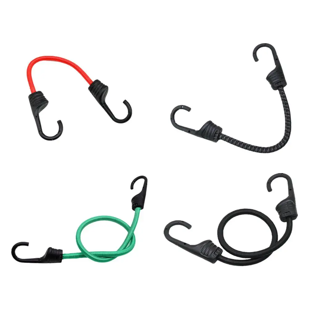 Регулируемый мотоциклетный эластичный багажник с крючками веревка банджи-шнур