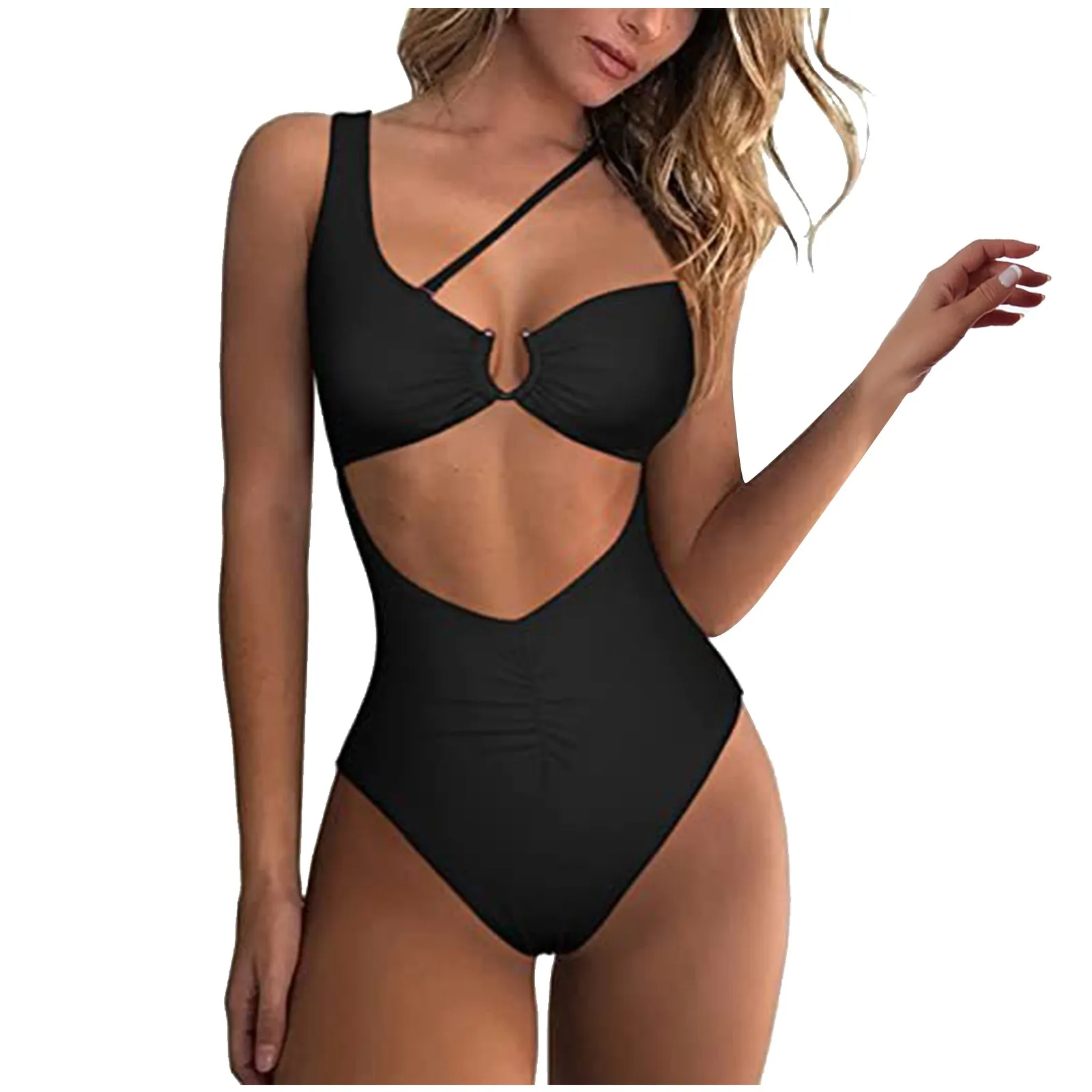 

Women's Print Bikini Set High Waisted Bikini One Pieces Swimsuit Tube Top Filled Bra Swimwear Beachwear Maio Feminino Praia