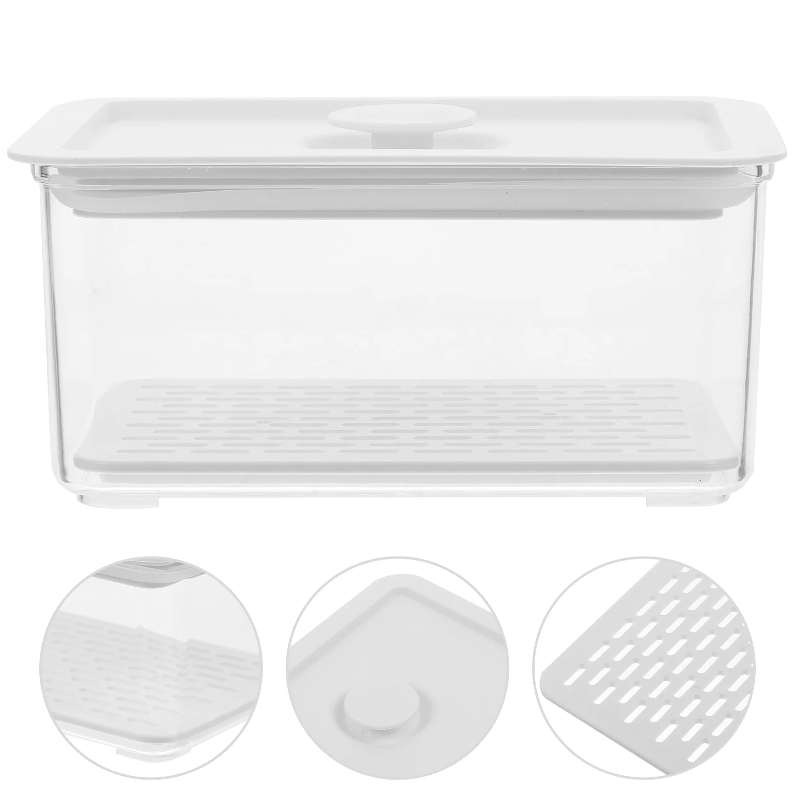 

Strawberry Fridge Fruit Storage Containers Food Keep Fresh Refrigerator Organizer Bin