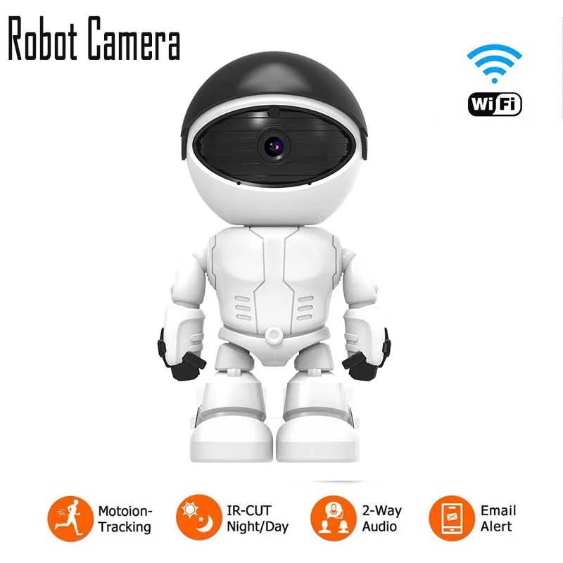 

WiFi Household 1080P Mobile Baby Monitor Phone Intelligent Robot Camera Network High-definition Wireless Surveillance Camera