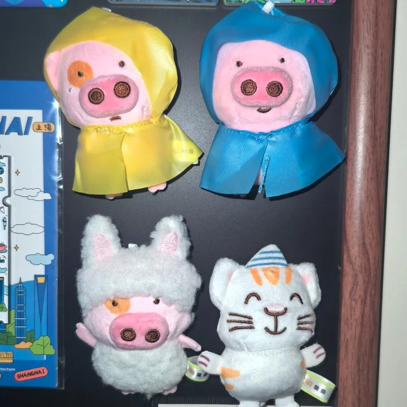 Фото Оригинальная плюшевая игрушка Space Mcdull Theater Series в слепом пакете, персонаж аниме, милая плюшевая кукла-свинка, праздничный подарок №3