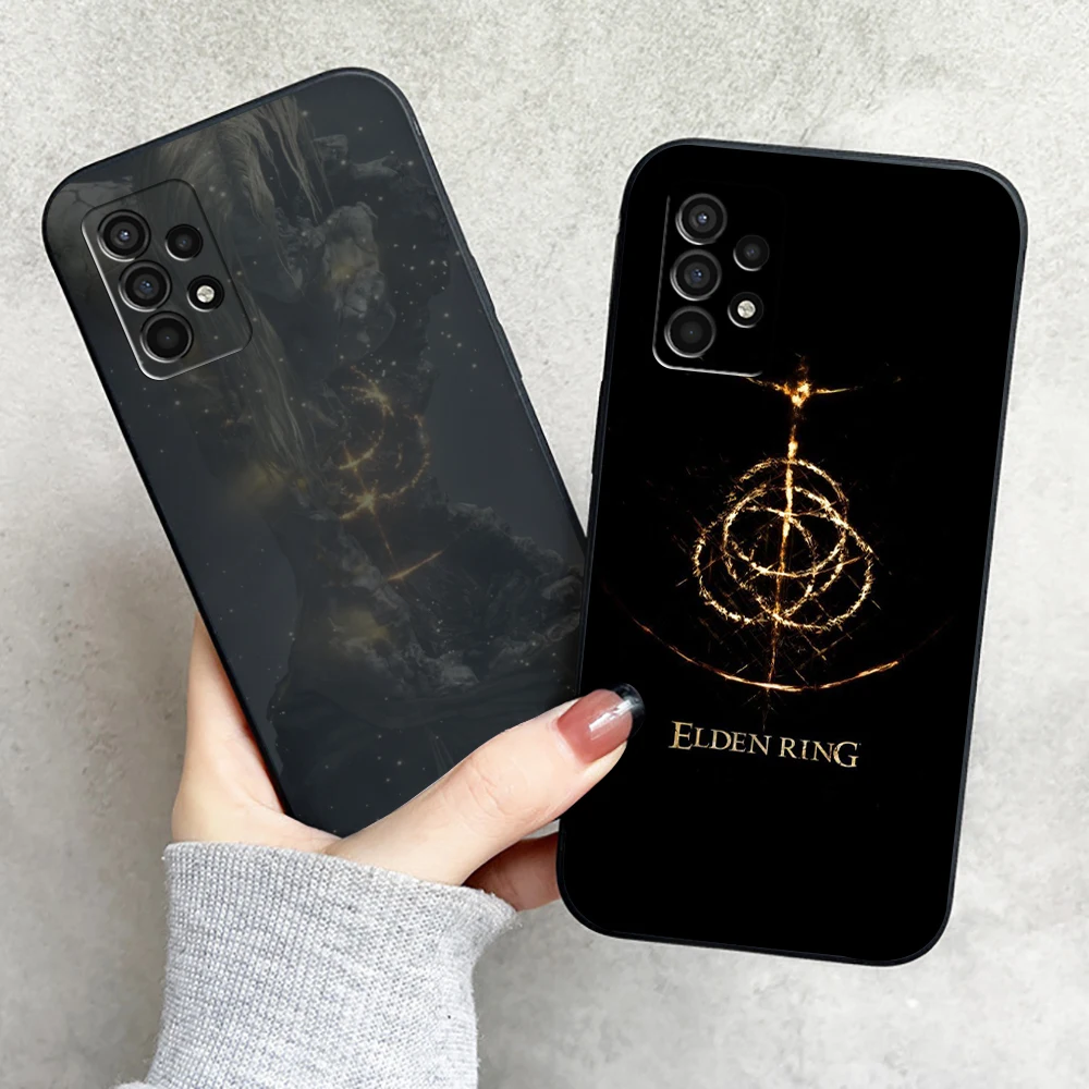 

Elden Ring Phone Case For Samsung Galaxy S8 S9 S10 Plus S10E S10 Lite S10 5G Funda Back Black Silicone Cover Carcasa