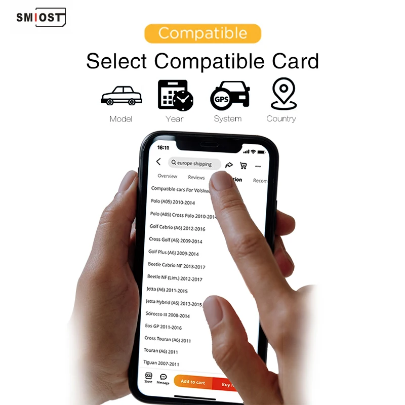 F11 64 ГБ для Ford Sync2 Sat Nav Navigation Map SD Card Карта Полное обновление в Европе HM5T-19H449-FF с