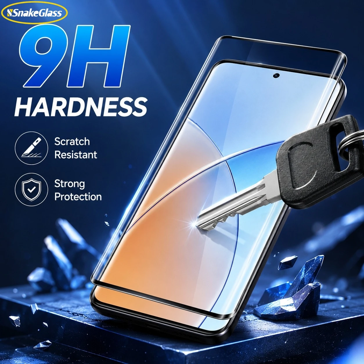 Фото Защитная пленка для экрана Redmi Note 15 Pro+ 15 Pro 4G 14Pro 13 Pro Plus, 2 закаленных стекла + 2 пленки для объектива, HD прозрачные, 9H, с защитой от отпечатков пальцев №2