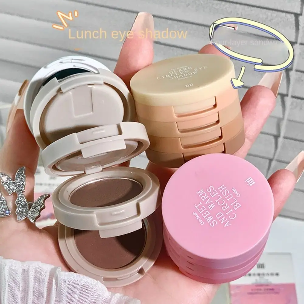 Профессиональная матовая мерцающая палитра теней для век блестящие натуральные