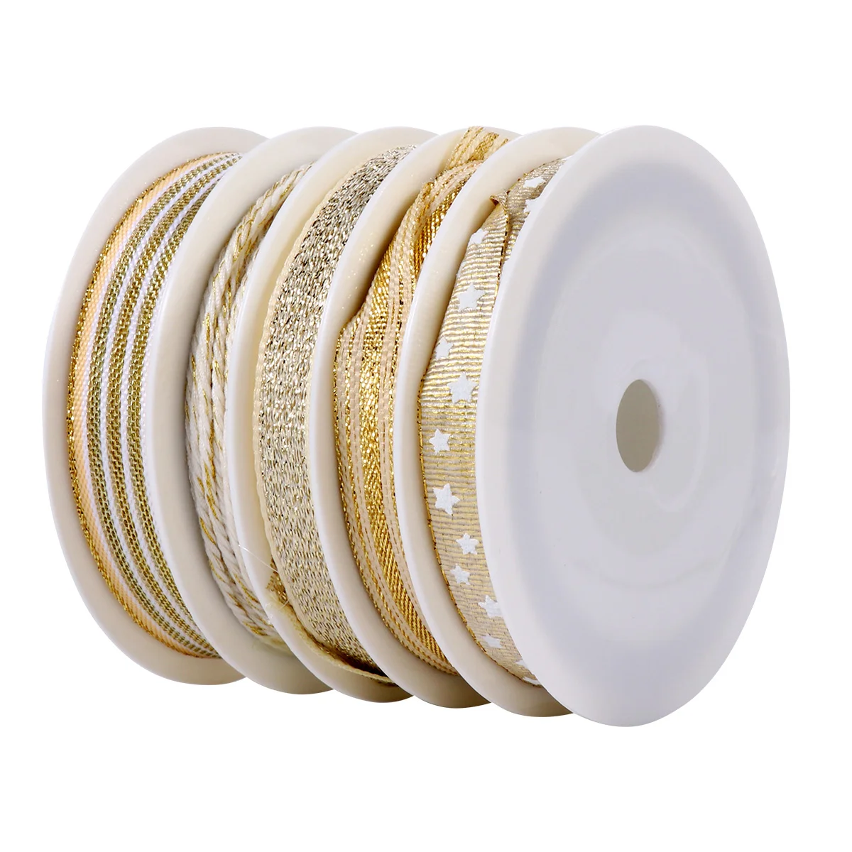 

Ribbon Christmas Holiday Tree Diy Decoration Gift Party Suppliespackaging Wired Grosgrain Craft Decorative Ribbons Glitter