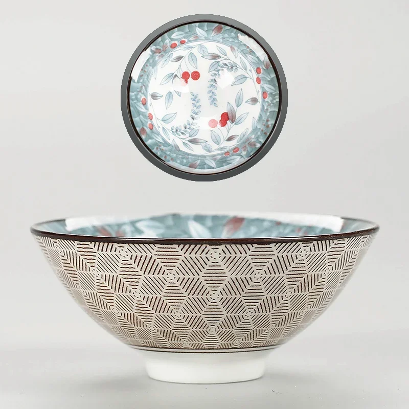 

Керамическая чашка JINGDE CERAMICS сине-белая